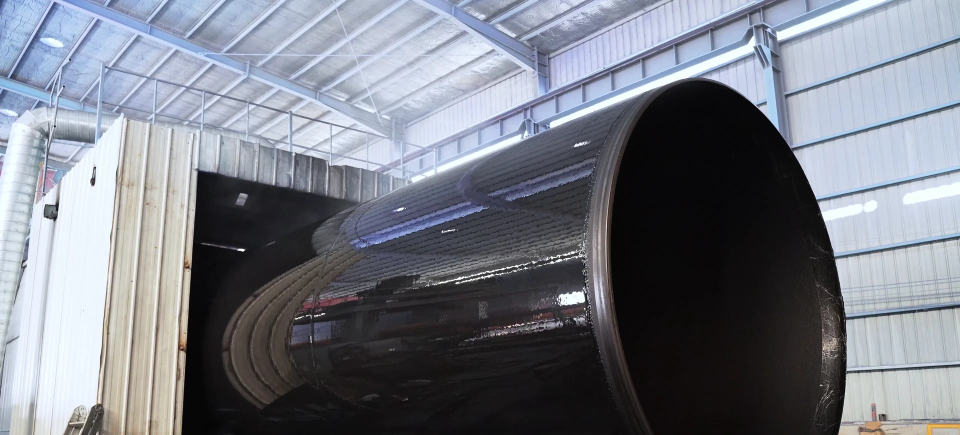 Seamless Steel Pipe — Shenzhou supplied steel pipe footage
